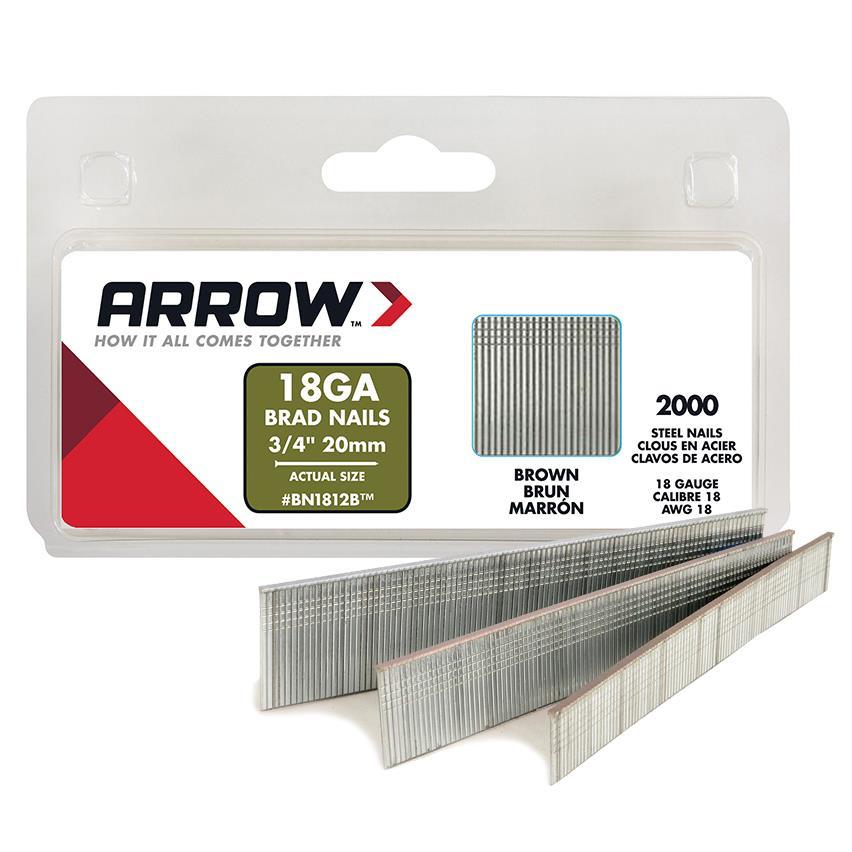 Arrow BN1812 20mm 2000 Adet Profesyonel Kesik Başlı Çivi