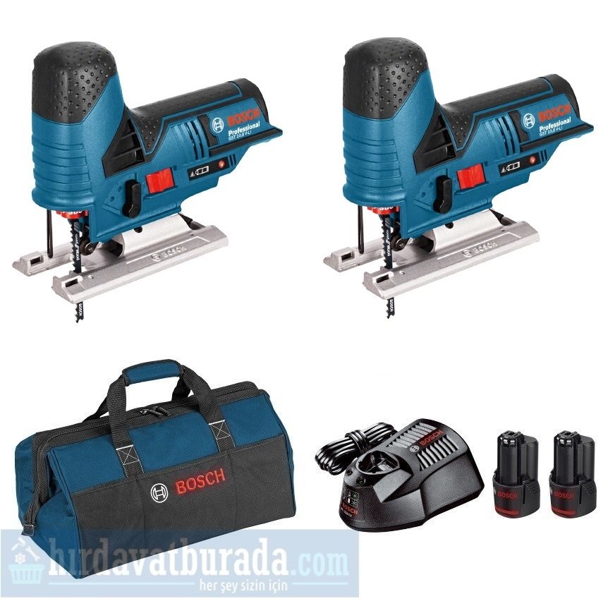 BOSCH GST 12V-70 Akülü Dekupaj Testeresi (2 li Set)