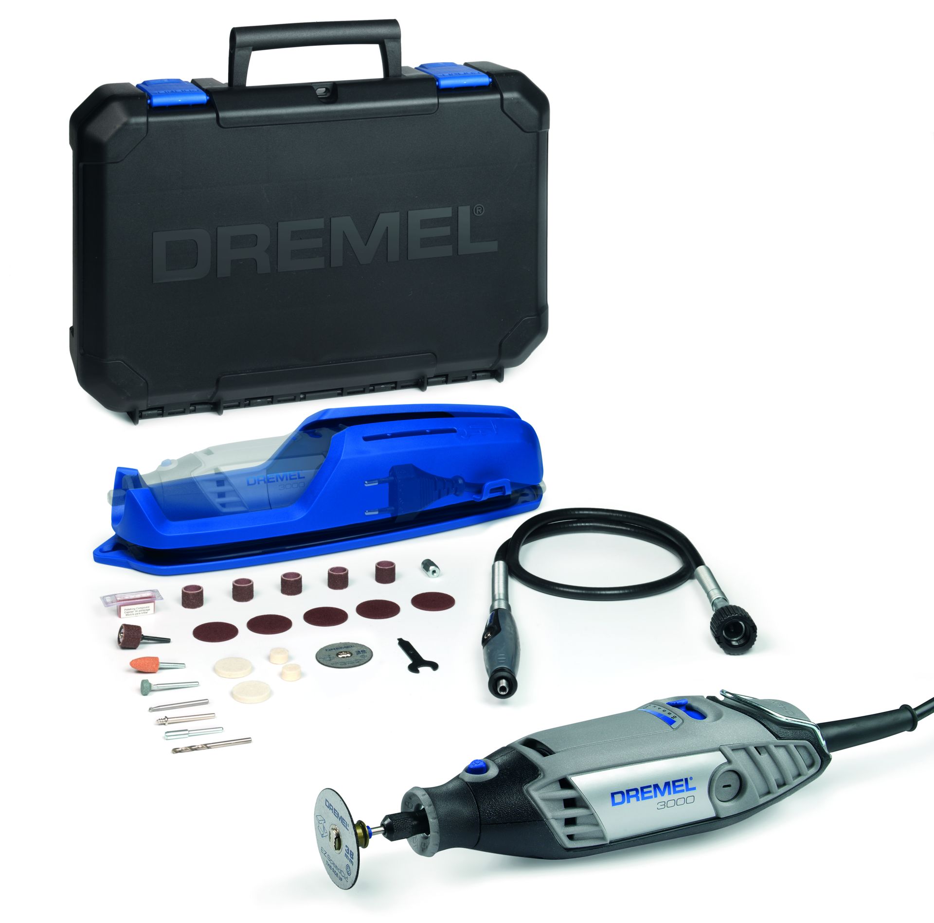 DREMEL 3000 El Motoru Sistemi (25 Aksesuarlı)