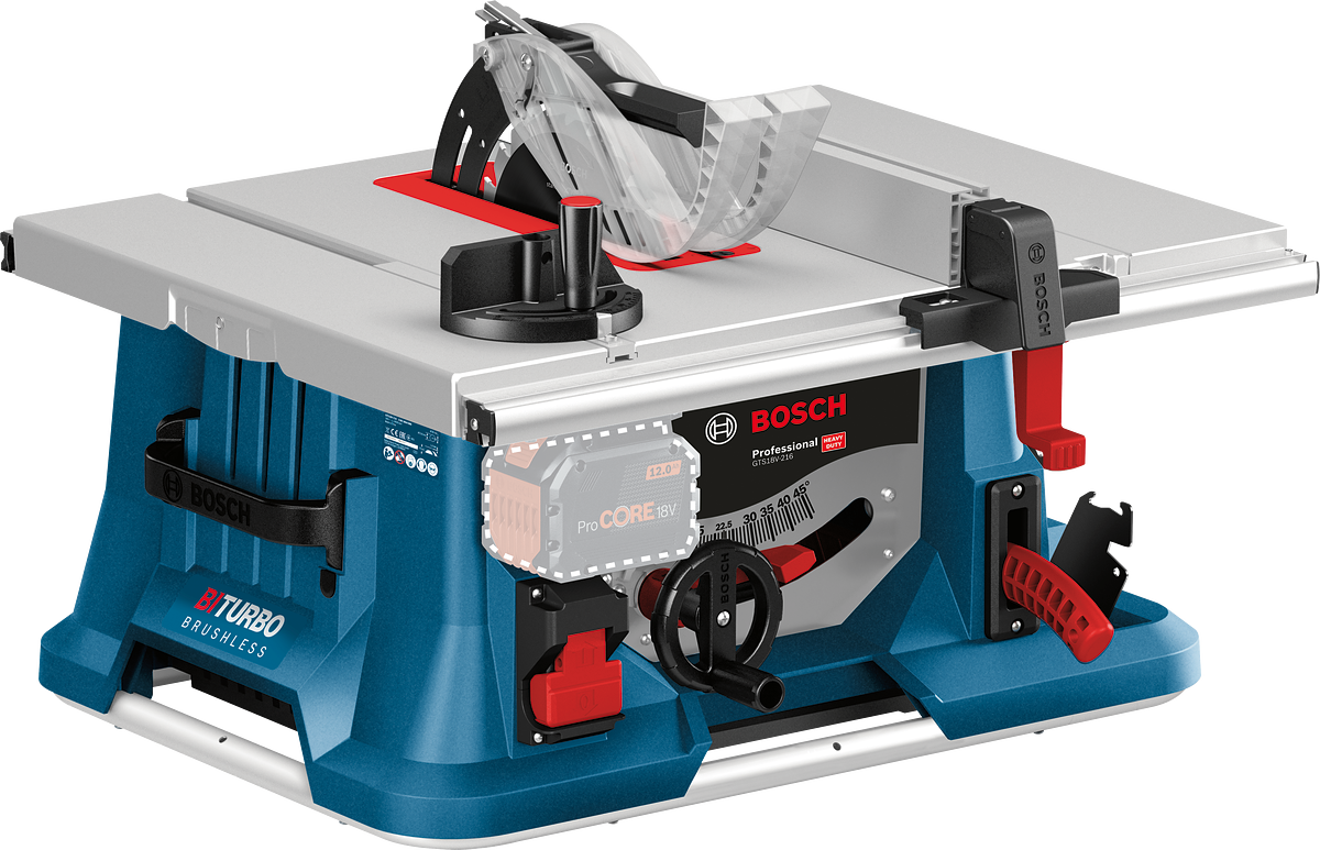 Bosch Professional GTS 18V-216 (Solo) Akülü Tezgah Testere Makinesi