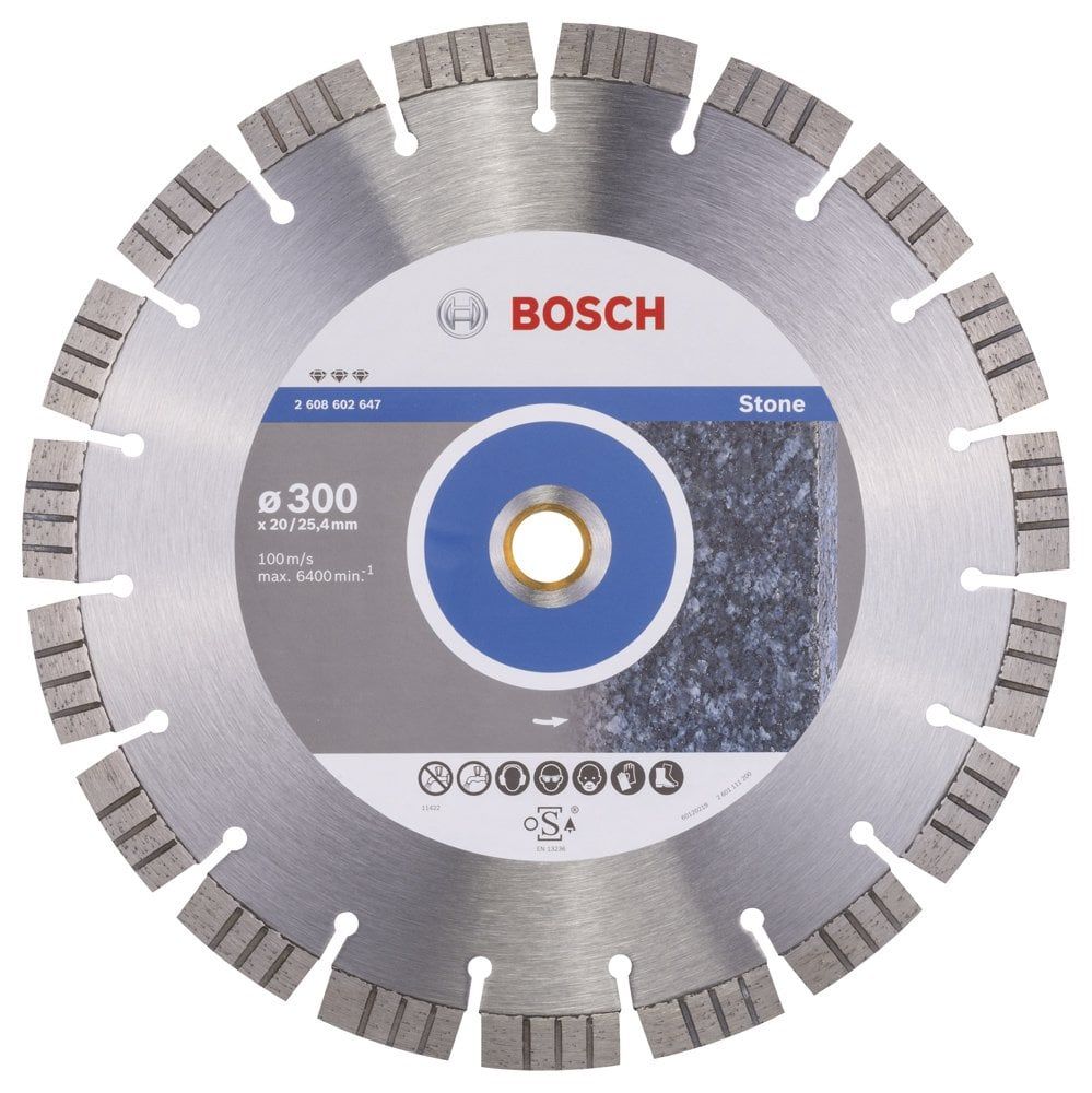 Bosch - Best Serisi Taş İçin Elmas Kesme Diski 300 mm