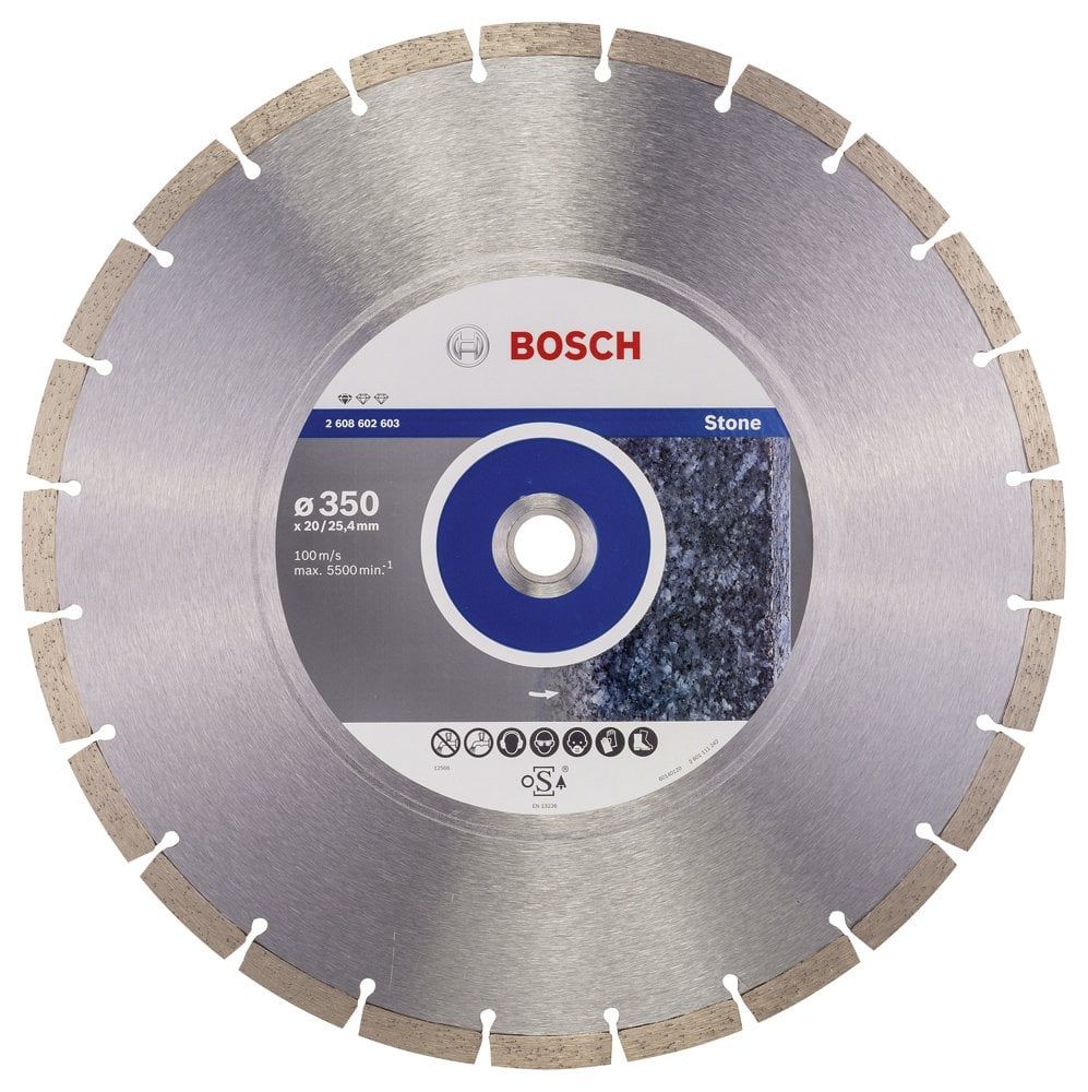 Bosch - Standard Seri Taş İçin Elmas Kesme Diski 350 mm