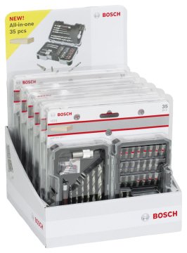 Bosch - Profesyonel 35 Parça Ahşap için Delme ve Vidalama Seti