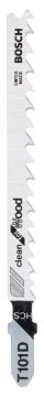 Bosch - Temiz Kesim Serisi Ahşap İçin T 101 D Dekupaj Testeresi Bıçağı - 25'Li Paket