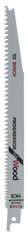 Bosch - Progressor Serisi Ahşap için Panter Testere Bıçağı S 2345 X - 25'li