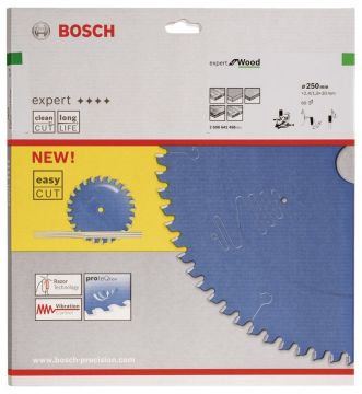 Bosch - Expert Serisi Ahşap için Daire Testere Bıçağı 250*30 mm 60 Diş