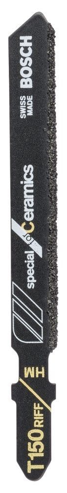 Bosch - Seramik İçin Özel T 150 RIFF Dekupaj Testeresi Bıçağı - 3'Lü Paket