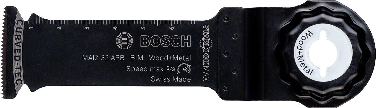 Bosch - Starlock Max - MAIZ 32 APB - BIM Ahşap ve Metal İçin Daldırmalı Testere Bıçağı 1'li