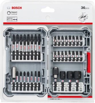 Bosch - Impact Control Serisi 36 Parça Karışık Set