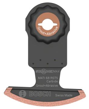 Bosch - Starlock Max - MATI 68 RST5 - Karpit RIFF Zımpara Uçlu Segman Testere Bıçağı 50 Kum Kalınlığı 1'li