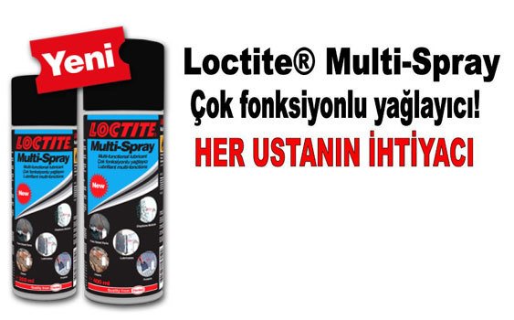 Loctıte Multi-Spray 400 Ml Çok Amaçlı Yağlayıcı - Pas Sökücü