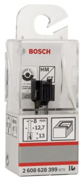 Bosch - Standard Seri Ahşap İçin Çift Oluklu, Sert Metal Menteşeli Açma Frezesi 8*12,7*50,8 mm