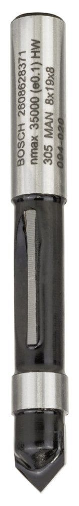 Bosch - Standard Seri Ahşap İçin Sert Metal Oluk Freze 8*8*66 mm