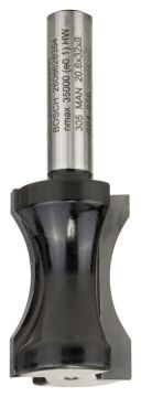 Bosch - Standard Seri Ahşap İçin Çift Oluklu Sert Metal Yassı Çubuk Freze 8*20,6*63,5mm