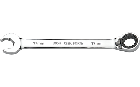 Ceta Form B05R C-GEAR Cırcırlı Kombine Anahtar B05R-08