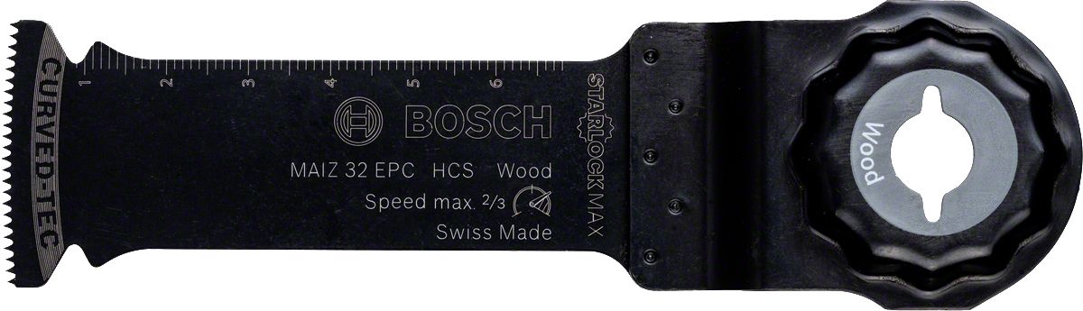 Bosch - Starlock Max - MAIZ 32 EPC - HCS Ahşap İçin Daldırmalı Testere Bıçağı 10'lu