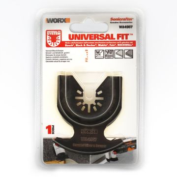 WORX WA4957 Çok Amaçlı Raspalama Makinası İçin 65mm Universal Kazıma ve Halı Kesme Bıçağı