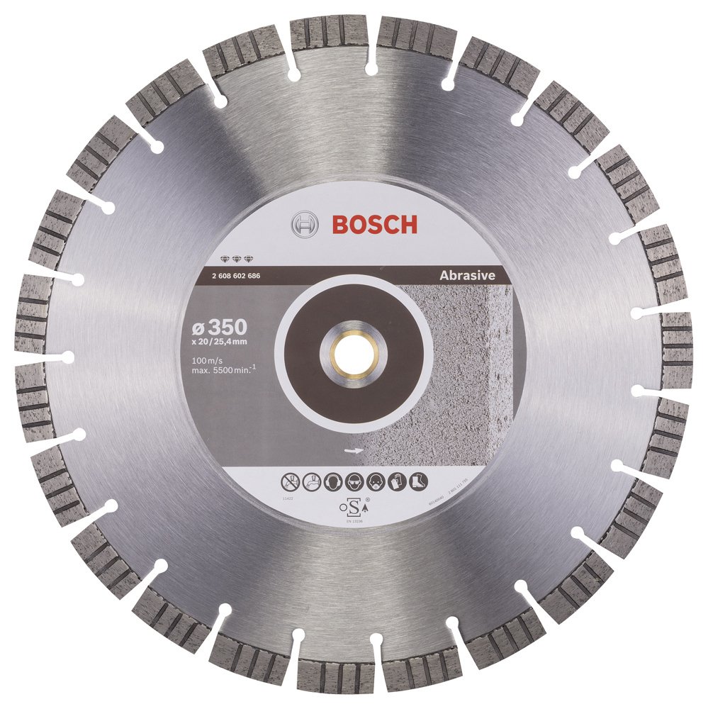 Bosch - Best Serisi Aşındırıcı Malzemeler İçin Elmas Kesme Diski 350 mm