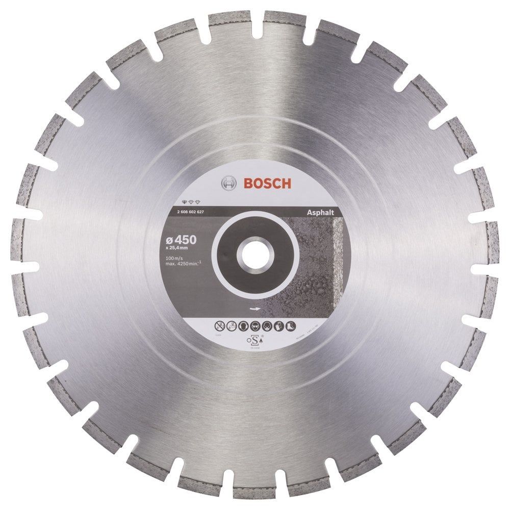 Bosch - Standard Seri Asfalt İçin Elmas Kesme Diski 450 mm