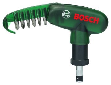 Bosch - 10 Parça Cırcırlı Cep Tornavidası