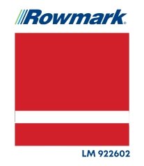 Rowmark Kırmız / Beyaz - LaserMax LM922602 Lazer Plaka