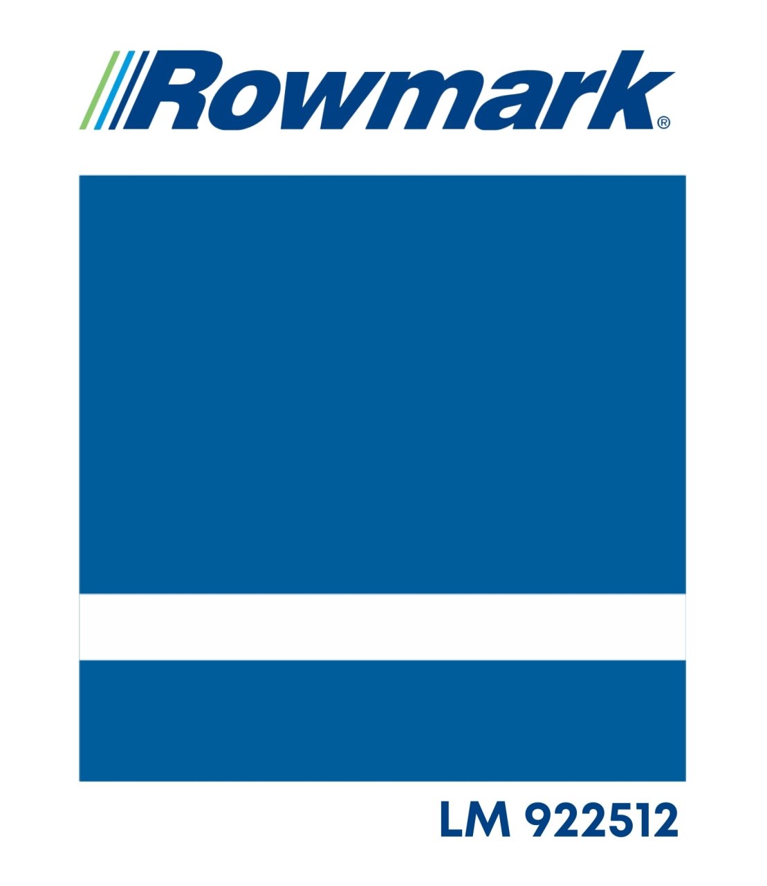 Rowmark Mavi / Beyaz - LaserMax LM922512 Lazer Plaka
