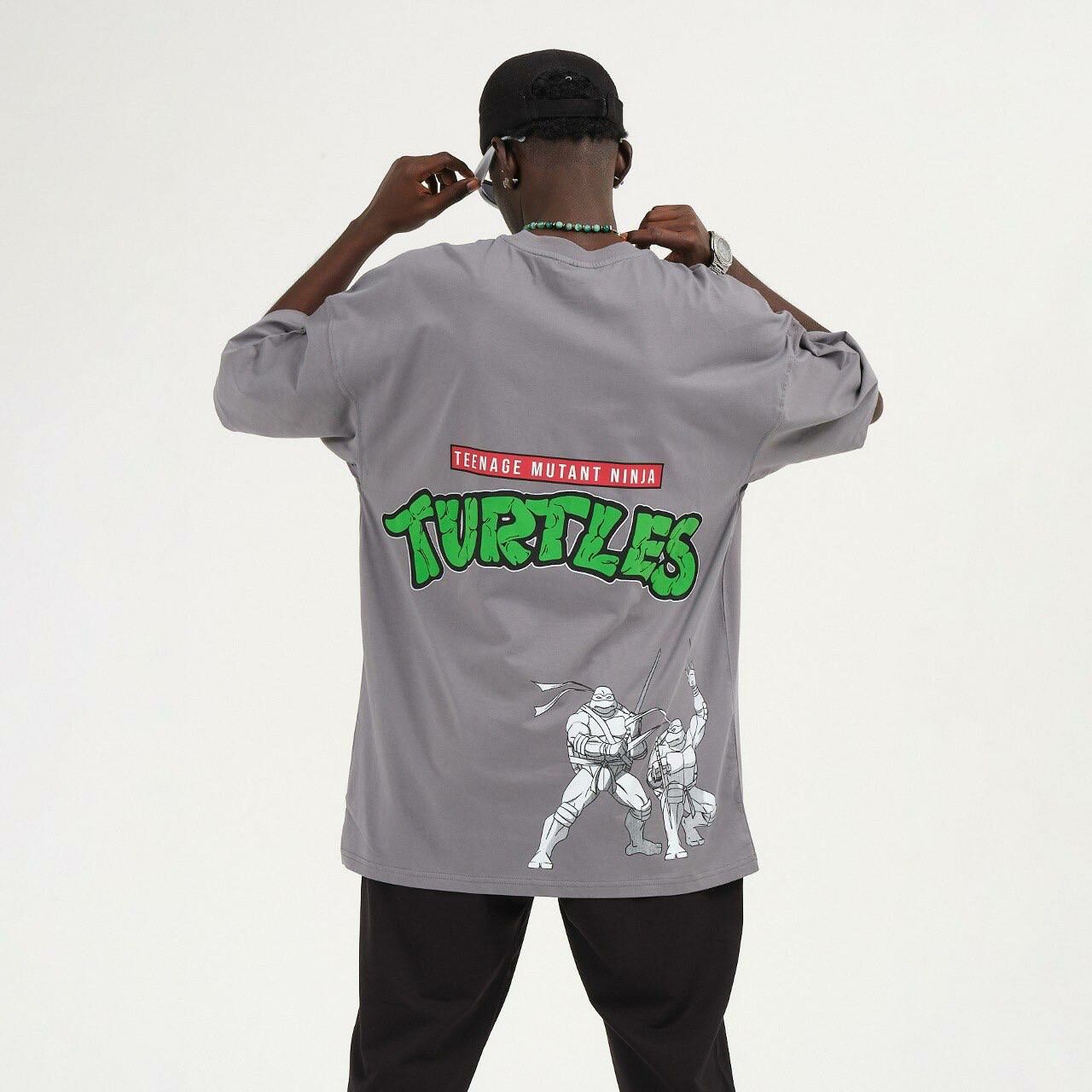 Rollie Ninja Turtle Oversize Füme T-Shirt