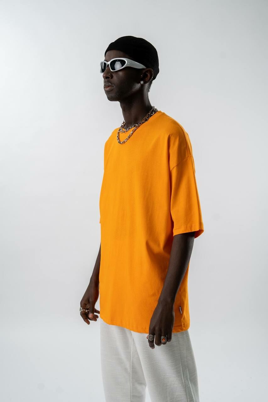 Rollie Basic Oversize Hardal T-Shirt