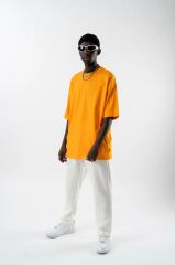 Rollie Basic Oversize Hardal T-Shirt