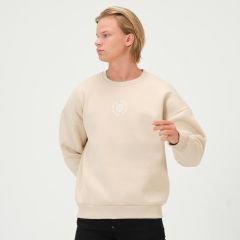 Rollie Unrest Bej Oversize Sweatshirt