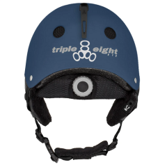 Triple Eight Halo Standard Snowboard Kaskı (Koyu Mavi)