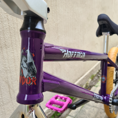 Hoffman Darkside Purple Custom BMX Bisikleti