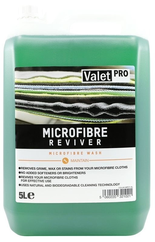 Valet Pro Microfibre Reviver Mikrofiber Bez Yıkama Şampuanı 5lt.