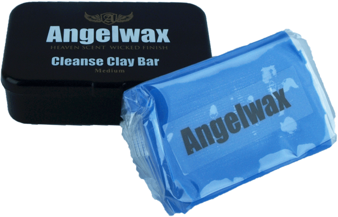 Angelwax Claybar Blue Orta Sert Yüzey Temizleme Kili 100gr.