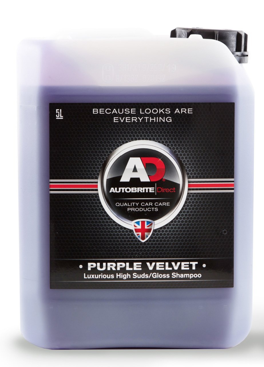 Auto Brite Purple Velvet Konsantre Cilalı Şampuan 5lt.