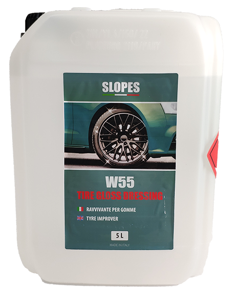Slopes W55 Tire Gloss Dressing Lastik Parlatıcı 5lt