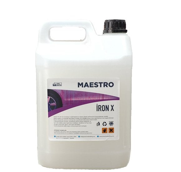 Maestro  Iron X Demir Tozu Temizleyici 5lt.