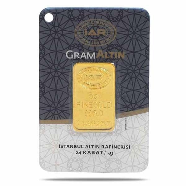 24 AYAR 995 MİLYEM GRAM- KÜLÇE ALTIN 5,00 GRAM