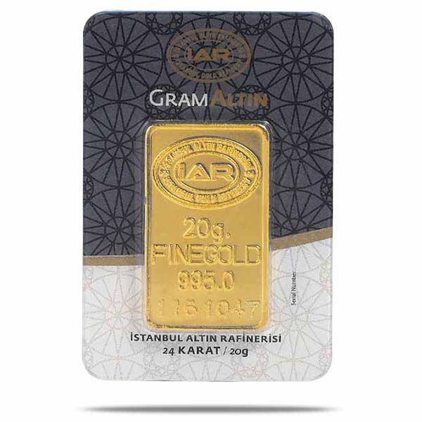 24 AYAR 995 MİLYEM GRAM- KÜLÇE ALTIN 20,00 GRAM