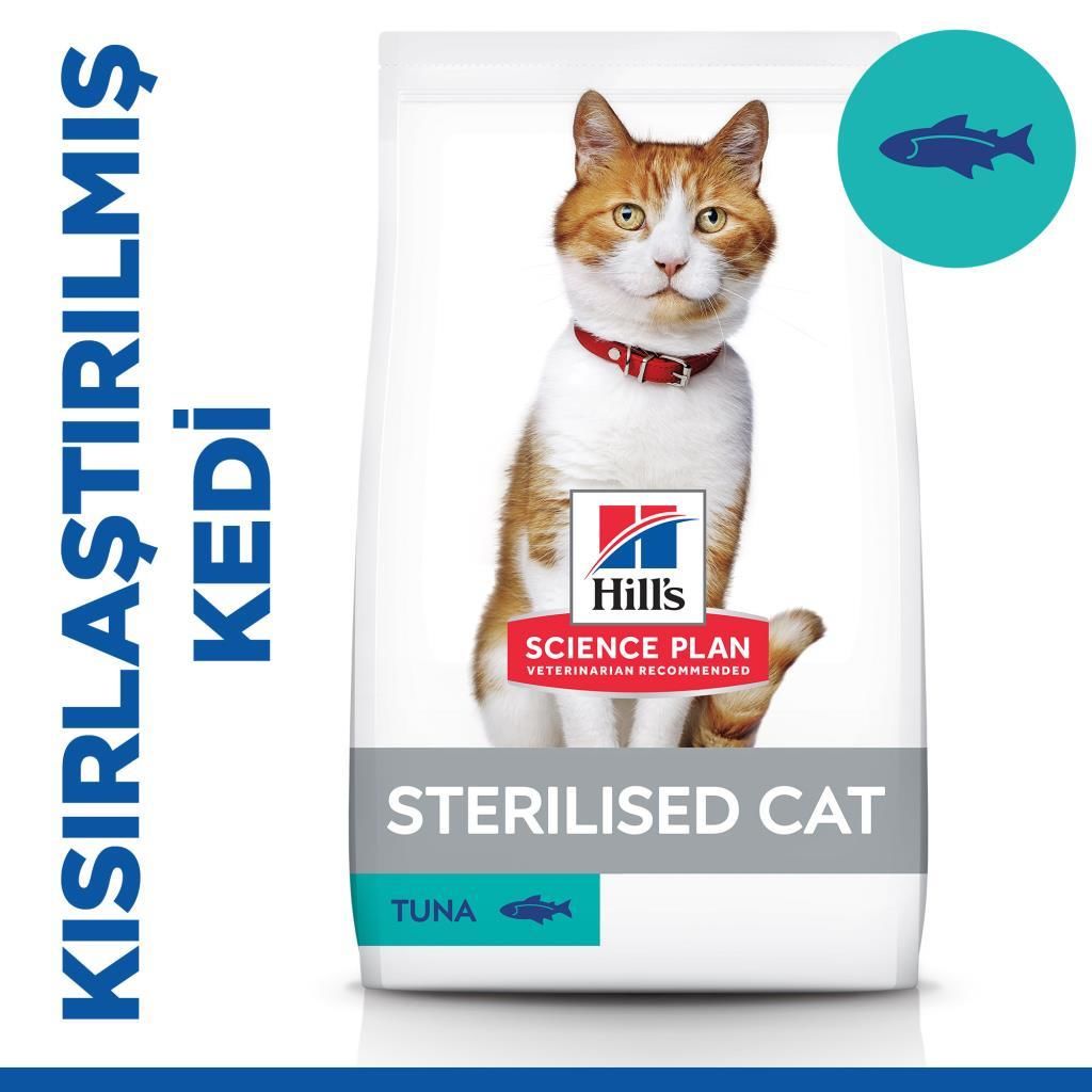 Hill's SCIENCE PLAN Ton Balıklı Kısırlaştırılmış Yetişkin Kedi Maması 1.5kg