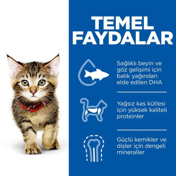 Hill's SCIENCE PLAN Ton Balıklı Yavru Kedi Maması 1+0.5kg