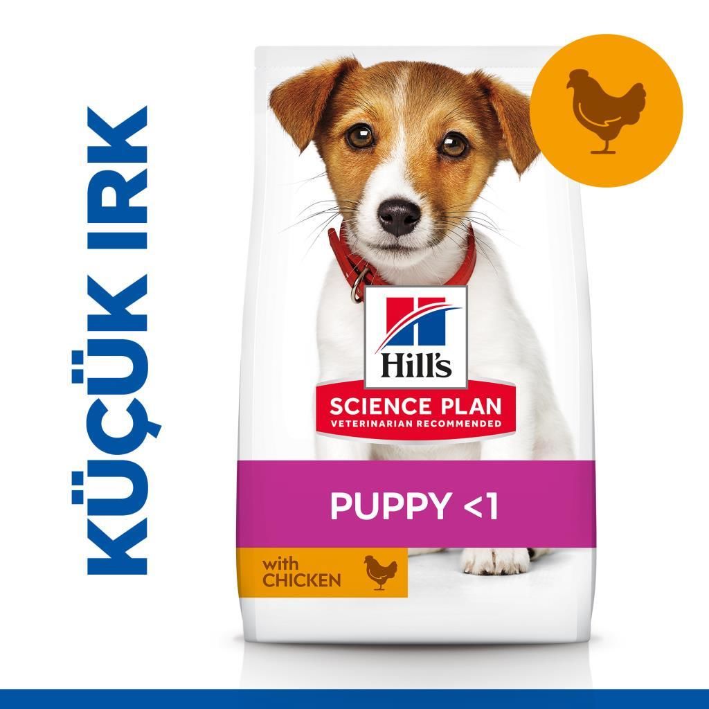 Hill's SCIENCE PLAN Tavuklu Küçük ve Mini Irk Yavru Köpek Maması 1.5kg