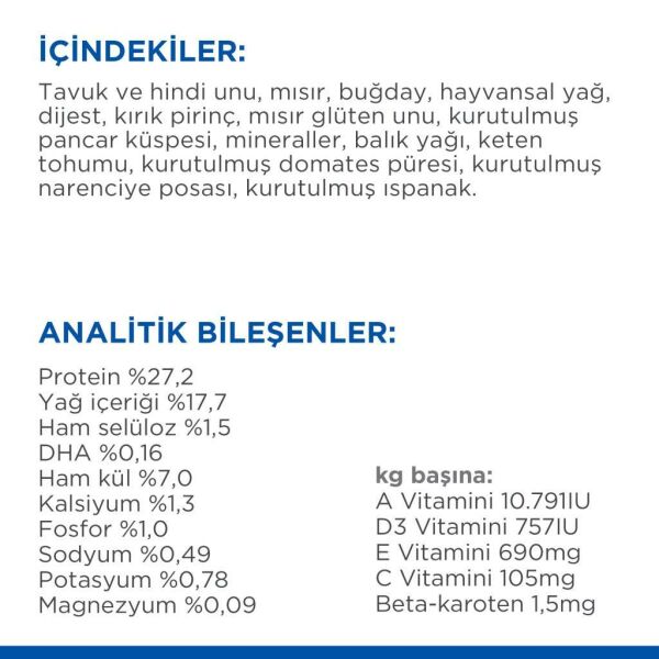 Hill's SCIENCE PLAN Tavuklu Küçük ve Mini Irk Yavru Köpek Maması 1.5kg