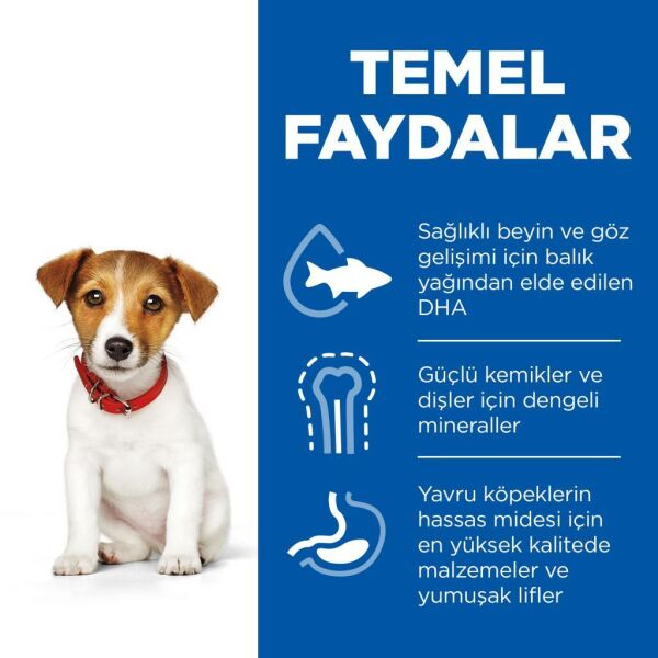 Hill's SCIENCE PLAN Tavuklu Küçük ve Mini Irk Yavru Köpek Maması 1.5kg