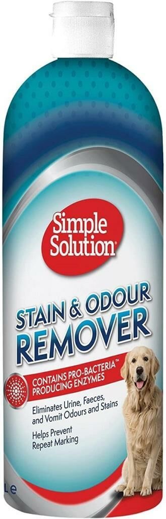 Simple Solution Köpekler için Leke ve Koku Giderici 1 Lt