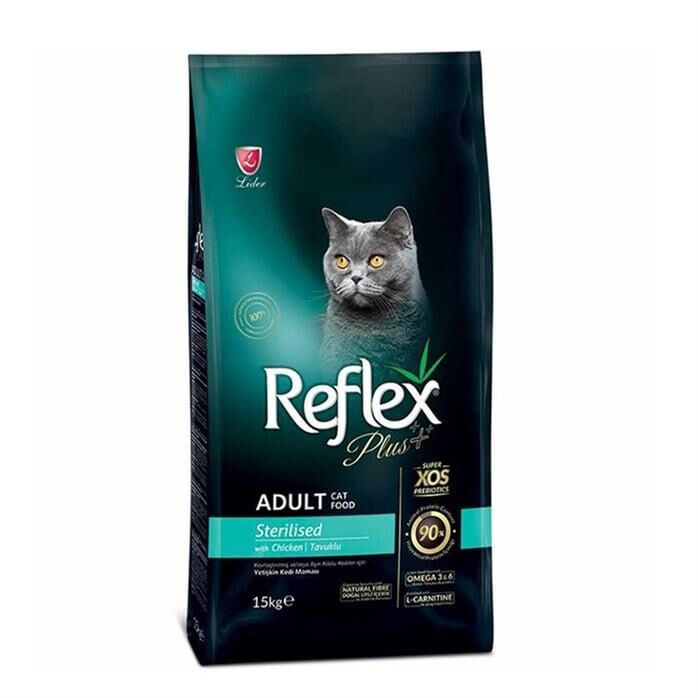 Reflex Plus Tavuklu Kısırlaştırılmış Kedi Maması 15 Kg