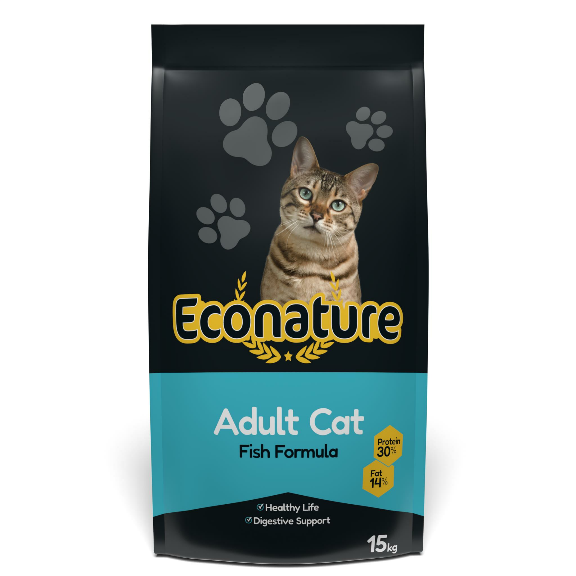 Econature Balıklı Yetişkin Kedi Maması 15 Kg