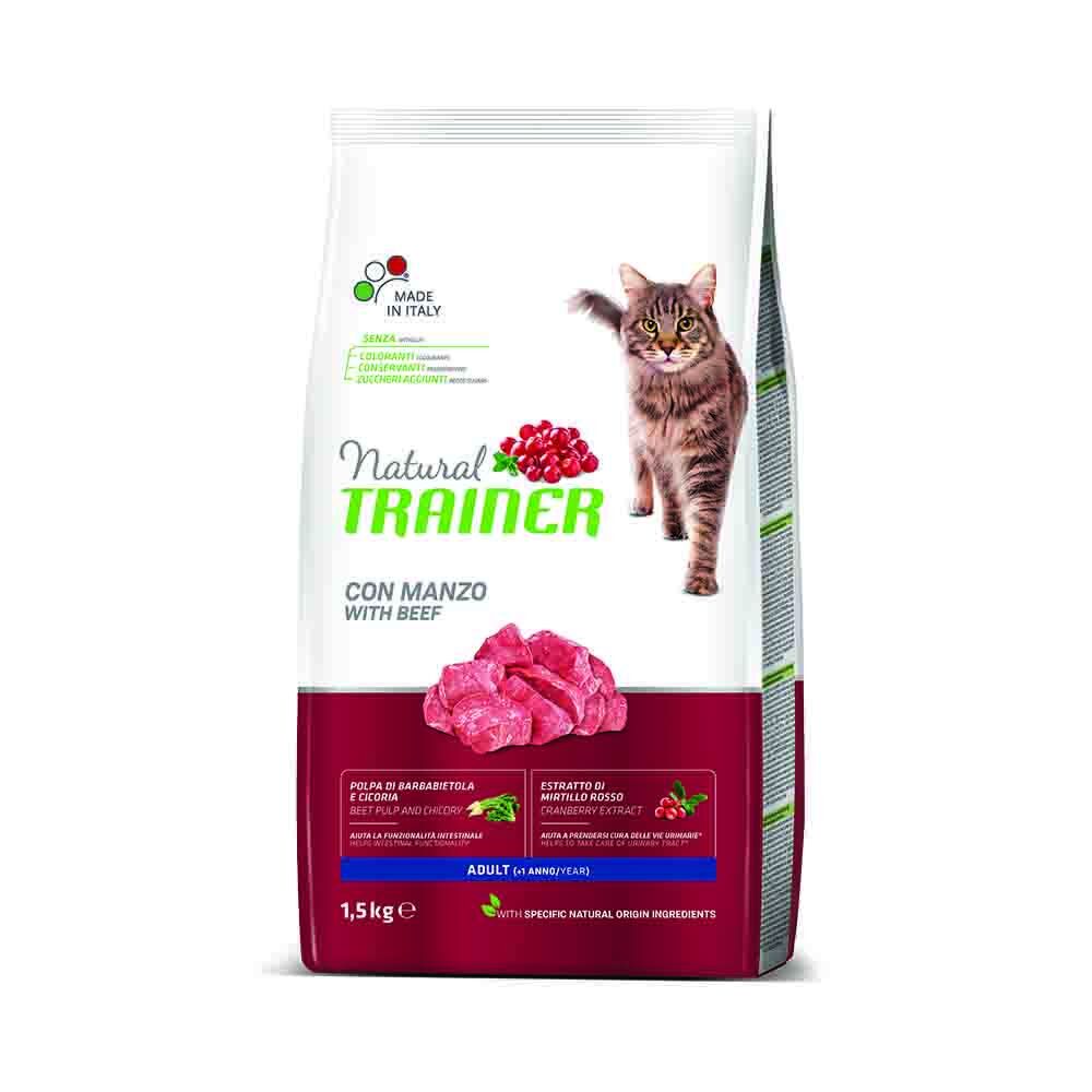 Natural Traıner Cat Adult Beef 1,5 Kg