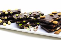 Dark Brown Karışık BİTTER Kırma Beyoğlu Çikolatası Bitter Oranı %54