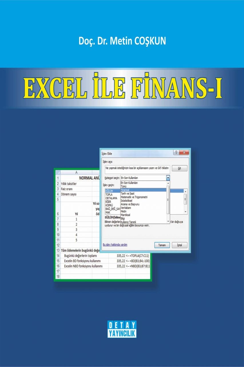 EXCEL İLE FİNANS 1